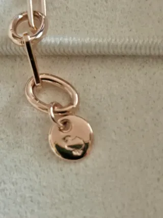 Bracciale Dodo Lucchetto 16cm Oro Rosa