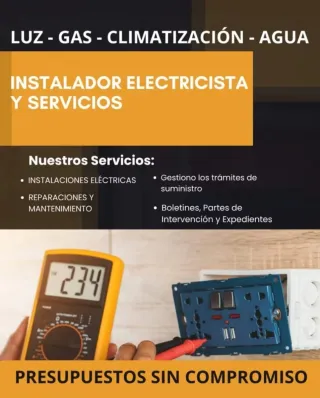 Electricista, instalador, técnico, instalaciones