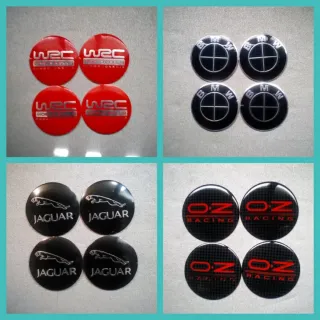 Pegatina 56mm tapabuje centro rueda WRC OZ BMW