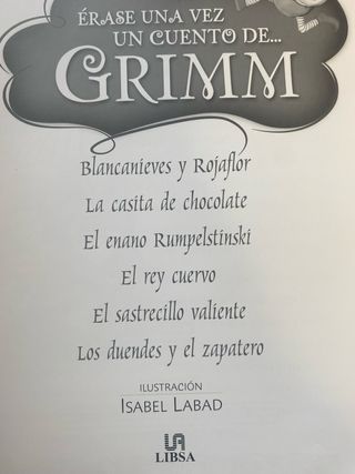 Érase una vez un cuento de-- Grimm