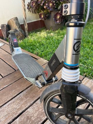 Patinete Oxelo Town 7XL Negro Adulto