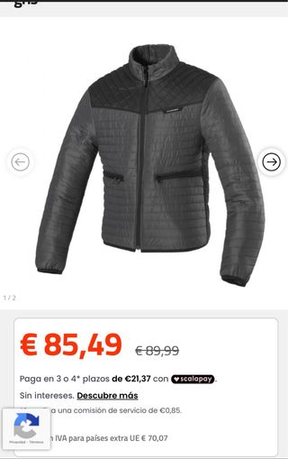 Chaqueta Moto Clover Laminator 2 WP