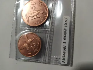 Monedas de Andaman & Nicobar