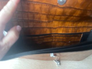 Bolso Zara Marrón Cocodrilo