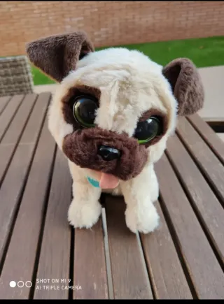 Perrito interactivo peluche