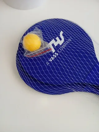 Raquetas de juego nuevas. Tipo Pin Pon.