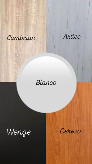 Armario de madera color beige y marrón