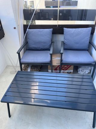 Mesa y 2 Sillas Terraza