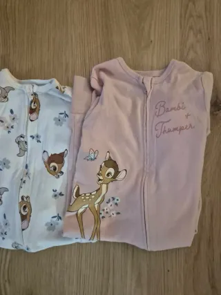 2 Pijamas Bambi Talla Bebé