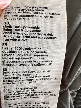 Chaqueta Quicksilver azul talla 14