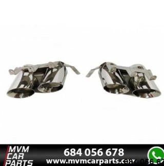 Cola De Escape Ford Mustang GT500 Plata