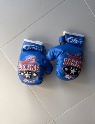 Guantes Boxeo Infantil Azul