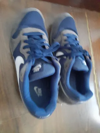 Zapatillas Nike Hombre Talla 46 Azul/Gris