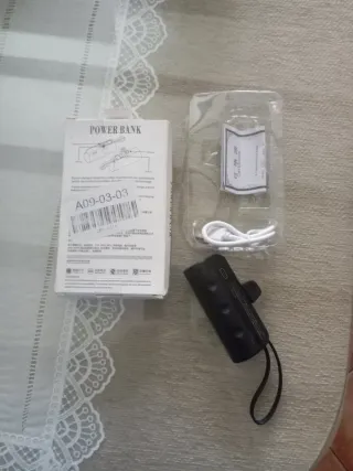 Mini Power Bank Cargador Portátil Móvil