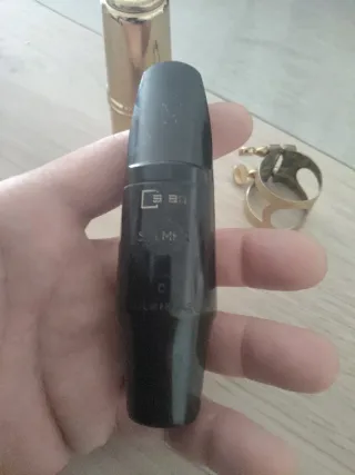 Boquilla y ligadura Selmer de sx Tenor