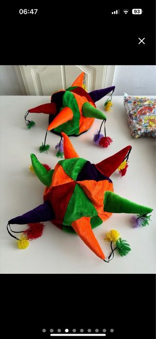 Cappelli Carnevale Multicolor