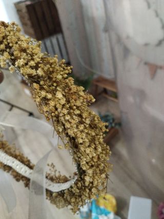 Corona flores comunión