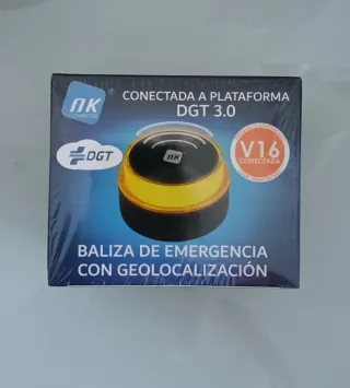 Baliza de emergencia DGT V16 conectada