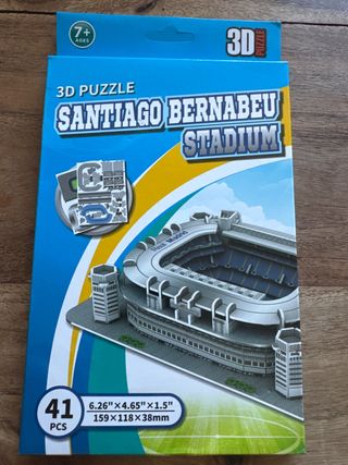 Puzzle y bernabeu  estadio