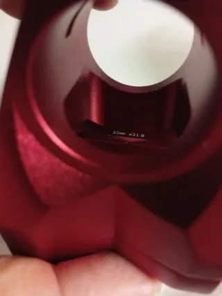 Manubrio Sixpack diametro 31.8mm lunghezza 35mm Ro