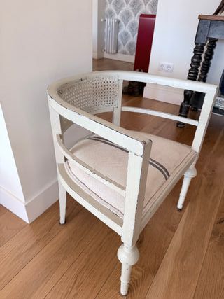 Coppia di poltrone basse antiche