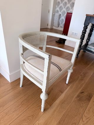 Coppia di poltrone basse antiche