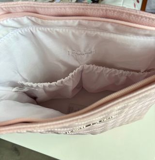 Bolso Maternal Acolchado Rosa Pasito a Pasito