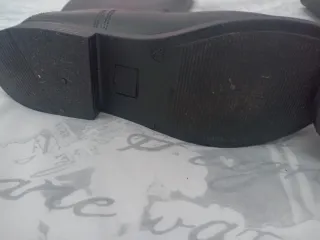 Botas tipo Hunters negras con 1 uso