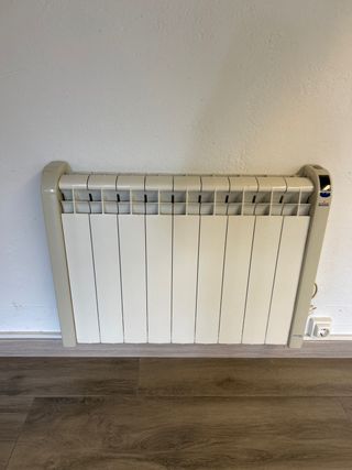 Radiador Eléctrico Azul Beige