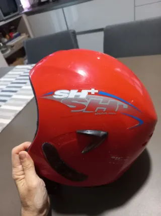 Casco Sci SH+ Bubble Junior Rosso