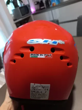 Casco Sci SH+ Bubble Junior Rosso