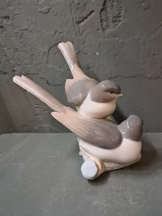 Figura Lladro de dos pájaros