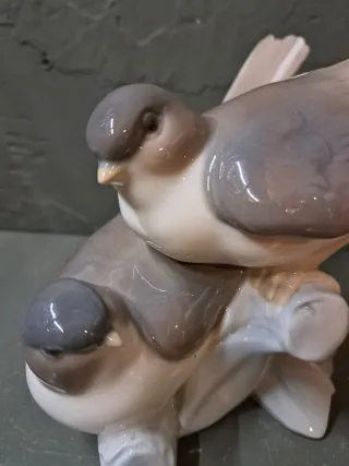 Figura Lladro de dos pájaros