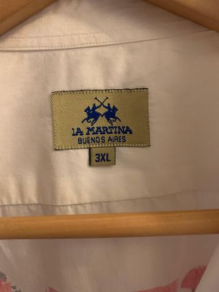 Camisa La Martina España Selección Polo Talla 3XL