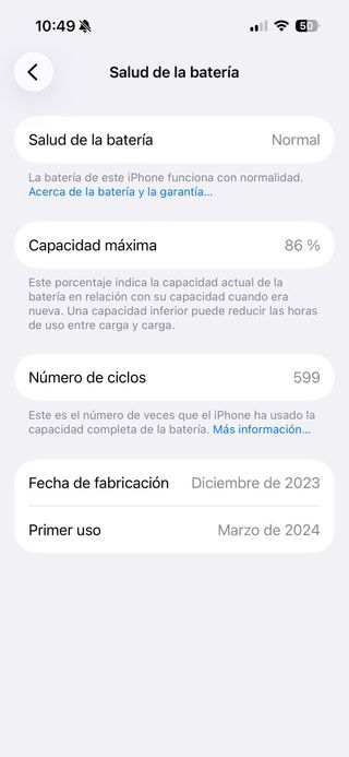 iPhone 15 Pro Azul Marino 128gb