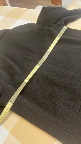 Chaquetón gris hombre