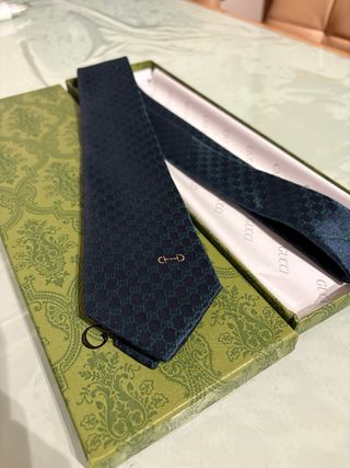 Corbata Gucci Verde Nueva a Estrenar