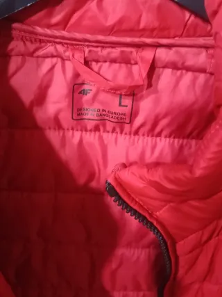 Giubbotto uomo 4F rosso