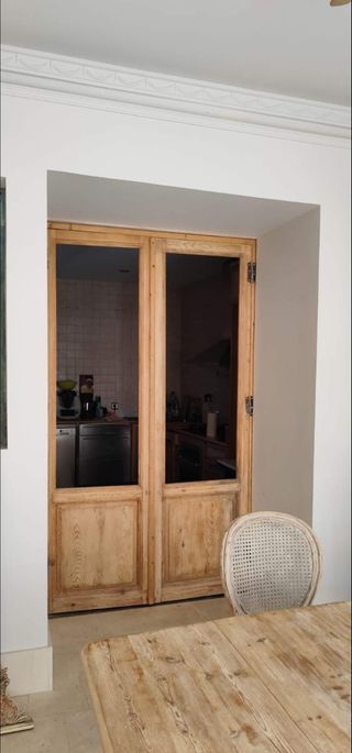 Puertas Balconeras de Madera con Cristal