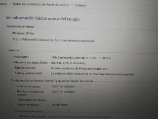 Portátil Dell i5-1335U