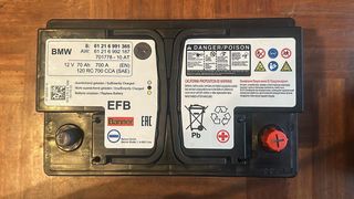 Batería Original BMW AGM 92Ah 900A - Solo 3.000km!