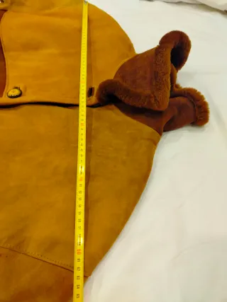 Cappotto Shearling Beige/Marrone