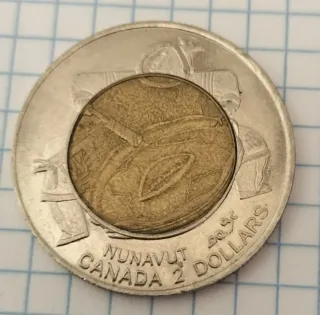 8 monete da 2 dollari canadesi Toonies 1996-2008