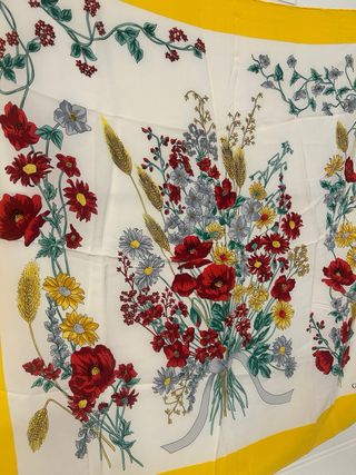Foulard Gucci Floreale Giallo
