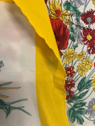 Foulard Gucci Floreale Giallo