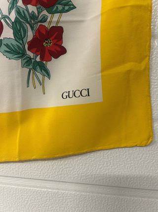 Foulard Gucci Floreale Giallo