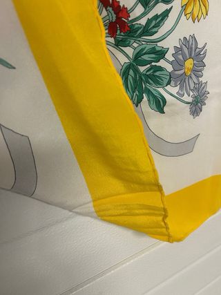 Foulard Gucci Floreale Giallo