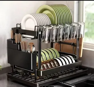 Escurridor platos 2 niveles nuevo