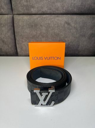Cintura Louis Vuitton Nero e Argento