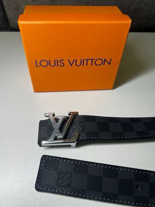 Cintura Louis Vuitton Nero e Argento